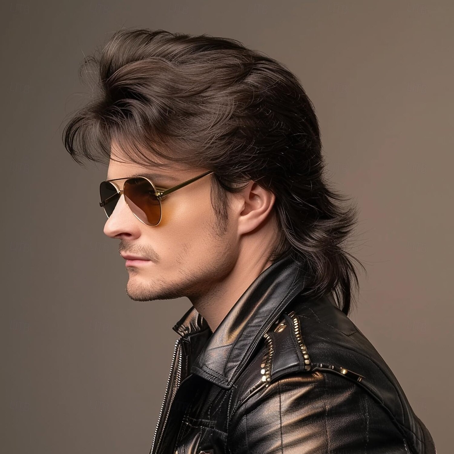 Mens Mullet Wigs for 70s 80s Costumes,Halloween Party Personality Accessory Cosplay Hair Wig 2026 - $24.99 –P1
