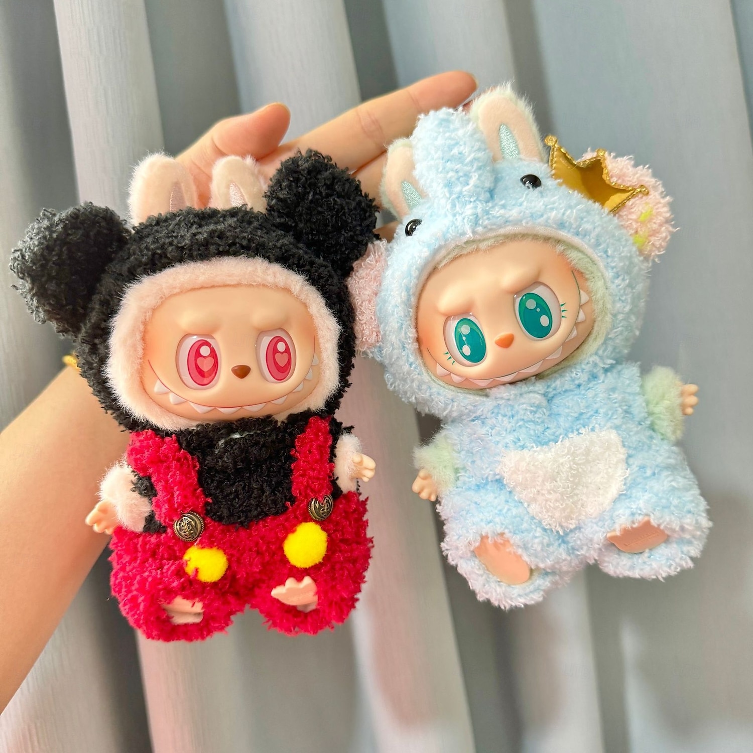 Clothes ForLabubu Dolls  Fluffy Pig Outfit for 17cm Labulabu Dolls Doll Not Included 2025 - $22.99 –P3