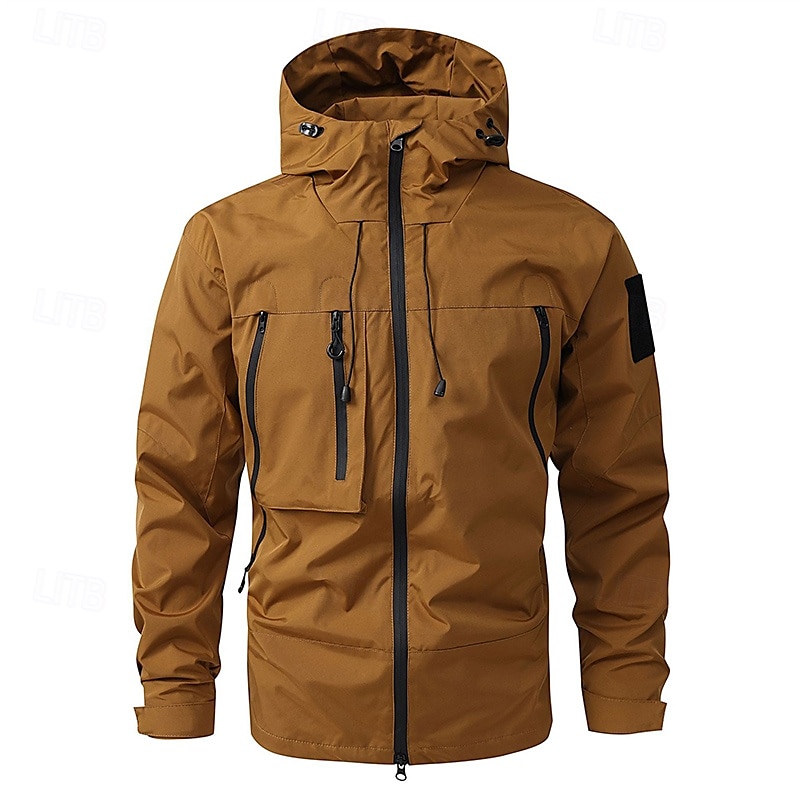Per uomo Giacca a Vento Giacca da escursionismo Impermeabile Esterno Impermeabile Antivento Abbigliamento da trekking Abbigliamento da trekking Primavera Autunno Top Campeggio / Escursionismo del 2025 a $23.19 –P6