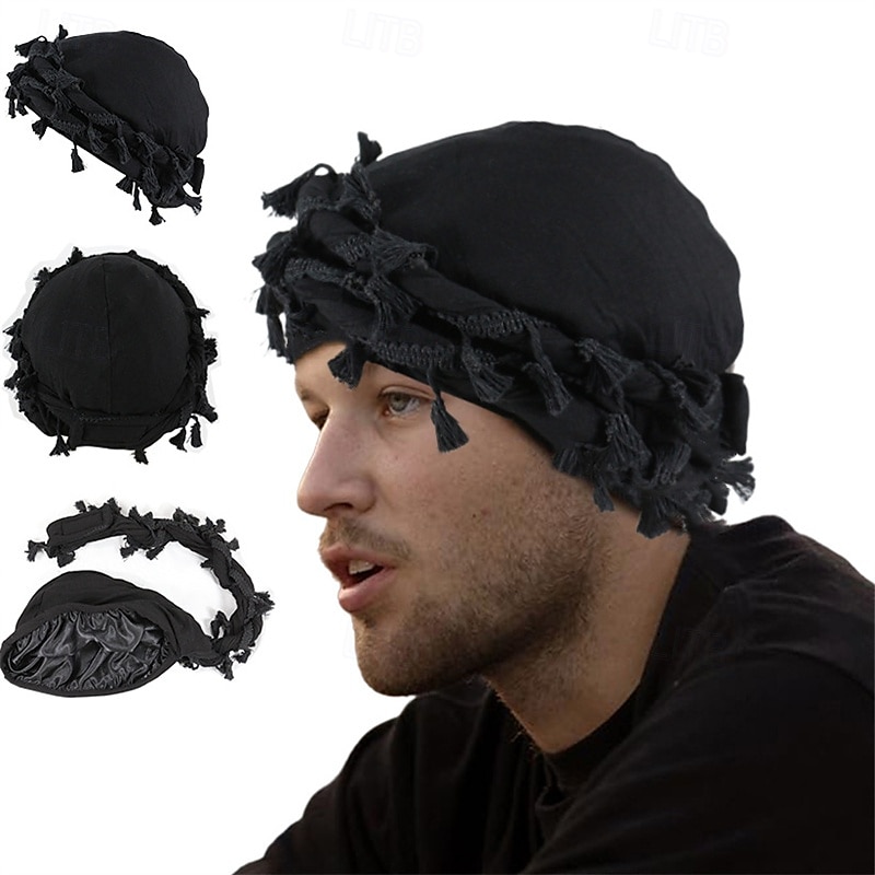 Herre Beanie lue Luer Svart Gul polyester Dusker Koselig Dagligdagstøy Ut på byen Ensfarget / vanlig farge Pustende 2025 - $10.49 –P1