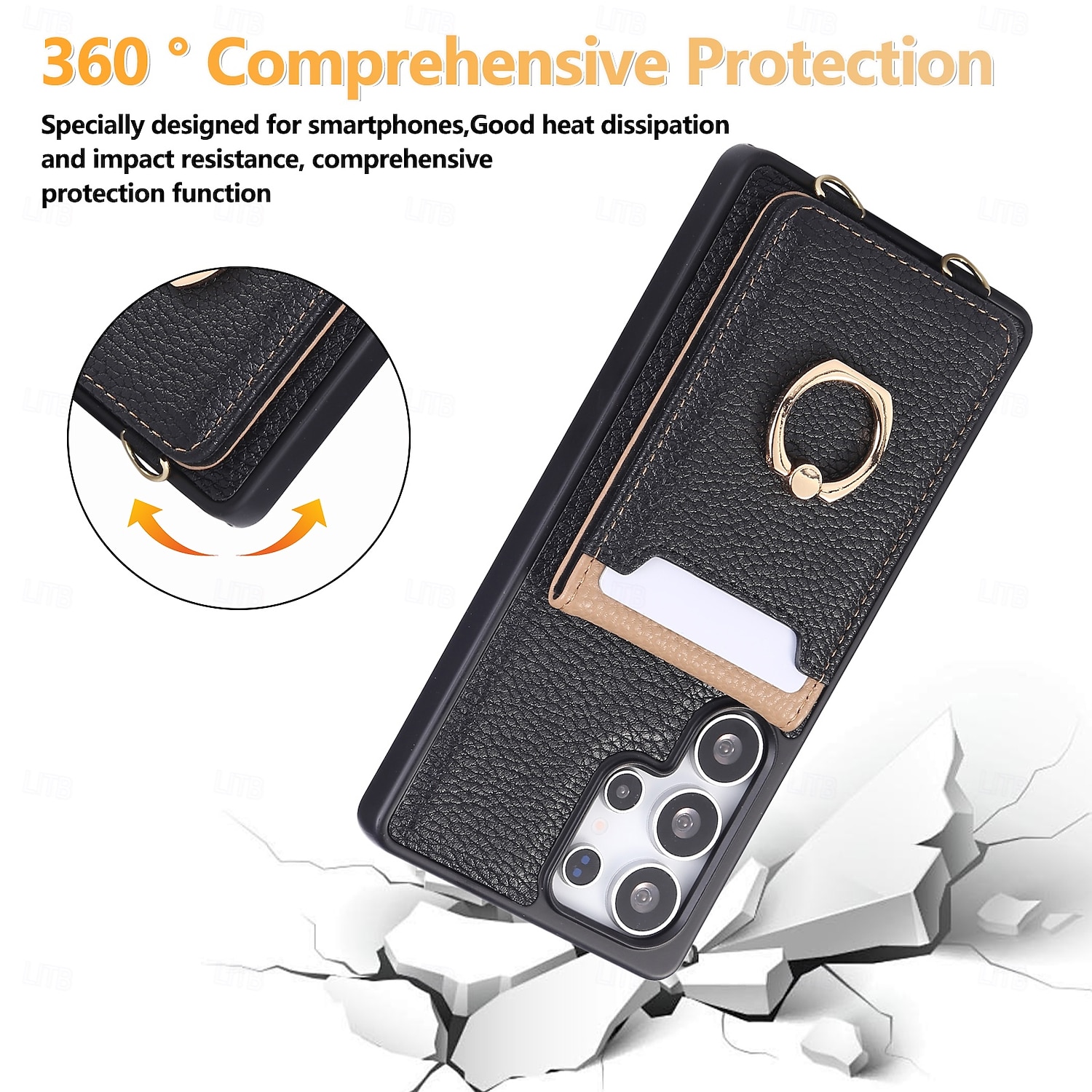telefon fodral Till Samsung Galaxy S25 S25 Plus S24 Ultra S24 S24 Ultra Plus S23 Ultra Plus S23 S23 Plus S22 Ultra S22 S21 Plus Ultra Plånboksfodral med snodd Stöd Kortplats Kontor / företag 2025 - $20.99 –P6