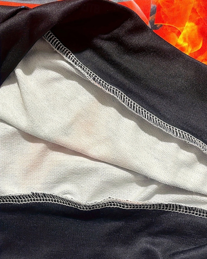 Dla chłopców 3D Koszykówka Bluza z Kapturem Długi rękaw Wiosna Jesień Moda Moda miejska Dzieci 4-12 lat Kaptur Na zewnątrz Codzienny Regularny 2025 - $18.99 –P6