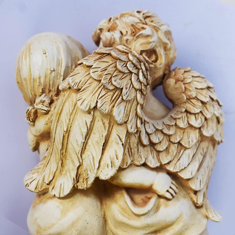 1 st utomhus solcellsskulptur par ängel jordlampa gräsmatta lampa gårdsplan gräsmatta stig trädgård festival bröllop europeisk landskapsdekoration ljus 2026 - $12.99 –P3