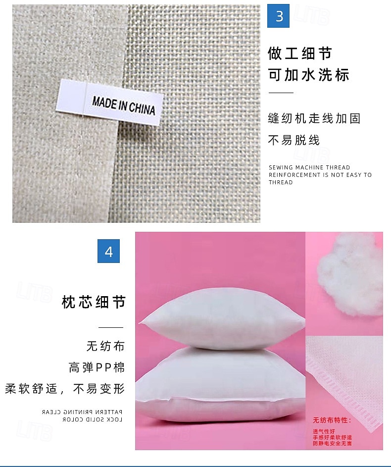1 pcs Polyester Pillow Cover, Halloween Square Traditional Classic 2025 - $12.99 –P9