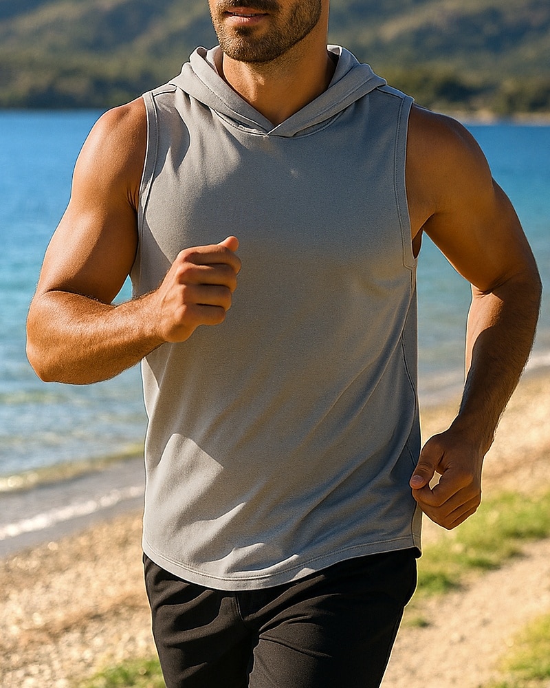 Per uomo Canotta da corsa Canotta da palestra Senza Maniche Top Traspirante Asciugatura Rapida Leggero Allenamento in Palestra Tennis Golf abbigliamento sportivo Abbigliamento sportivo Tinta unita del 2025 a $11.19 –P3