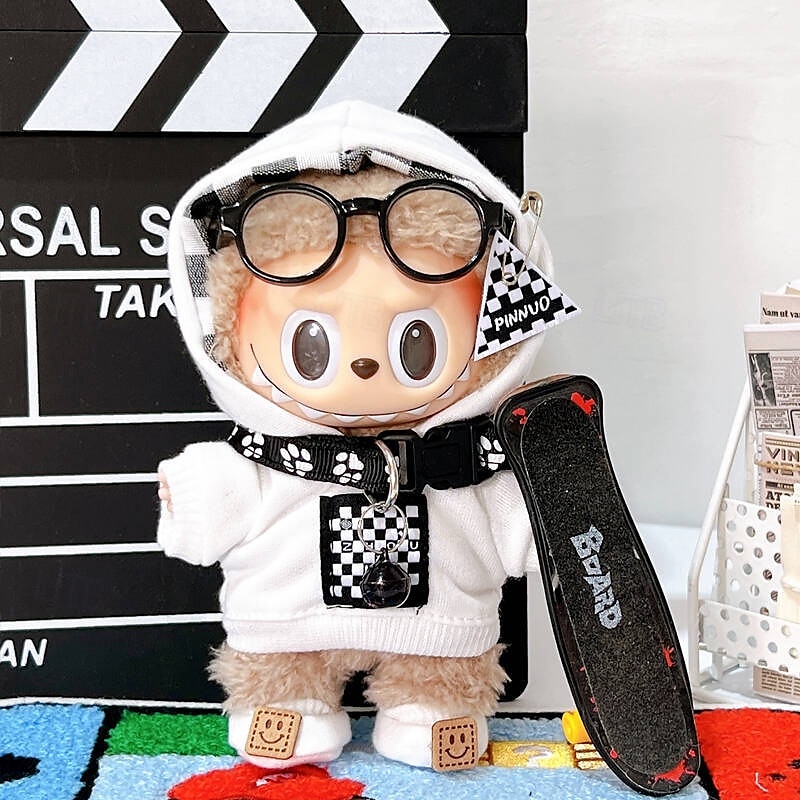 17 cm vinyl dockkläder tillbehör för 6,7 tum handgjorda virkade kläder för vinylfigur modekläder unik stil (endast outfit) 2025 - $16.99 –P3