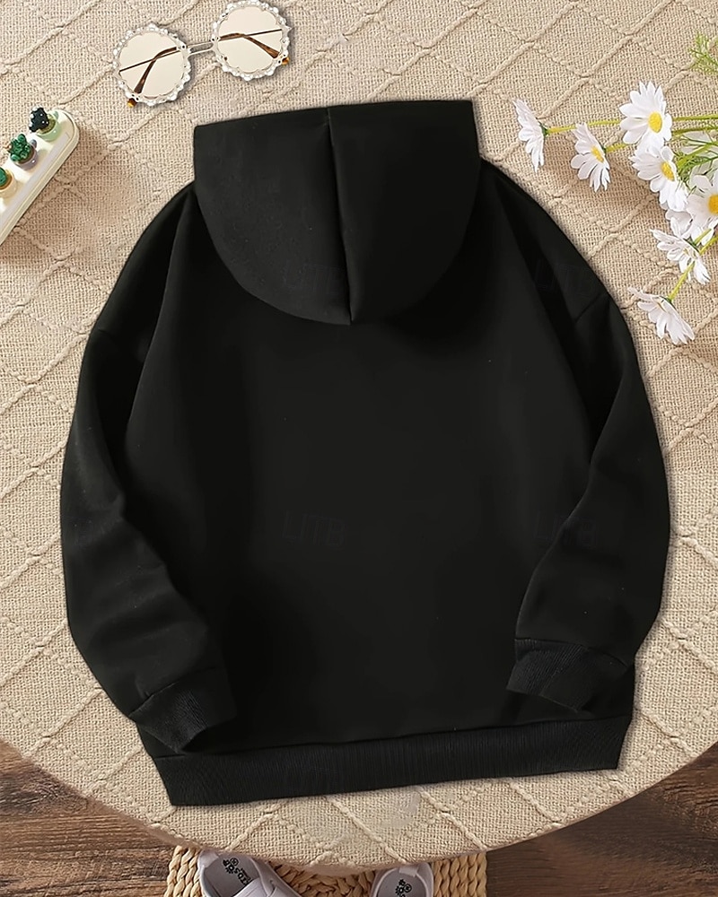 Pojkar 3D Grafisk Huvtröja Långärmad Vår Höst Mode Streetwear Barn 4-12 år Huva Utomhus Ledigt Dagligen Normal 2025 - $18.99 –P2
