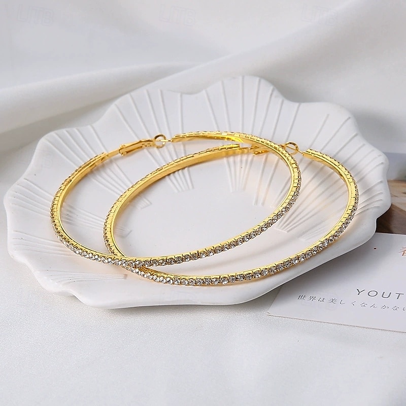Per donna Orecchini pendenti Tropicale Gioia Elegante Orecchini Gioielli Oro Per Feste del 2026 a $11.49 –P4
