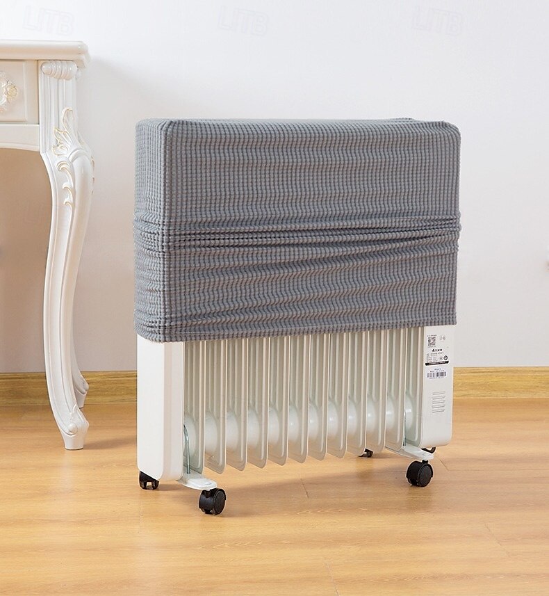 Tvättbart radiatoröverdrag oljefylld radiatorvärmare dammskydd andningsbart tyg minimalistisk design grön (90 cm x 65 cm) 2025 - $10.99 –P3