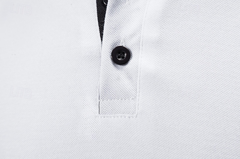 Per uomo Polo in Cotone Maglia da golf Casuale Sportivo Bavero Colletto Polo a Coste Manica Corta Moda Essenziale Semplice Classico Estate Primavera Vestibilità aderente Nero Bianco Giallo Rosso Polo del 2025 a $18.99 –P6