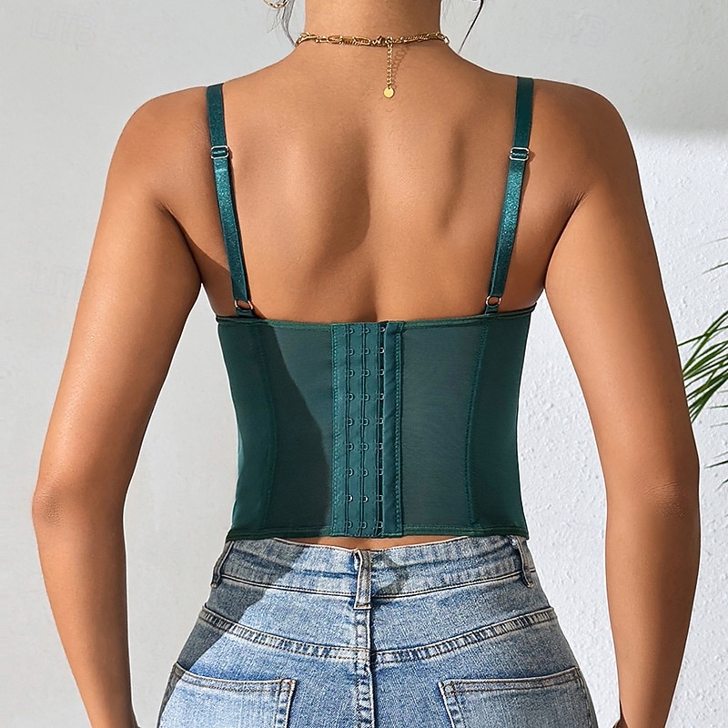 Retró Középkori Reneszánsz Fűző Prsluk Bustier Jelmez Női Kelta Fantasy Mindszentek napja Farsang Parti Alkalmi / Napi LARP Felnőttek Fűző 2025 - $22.99 –P6