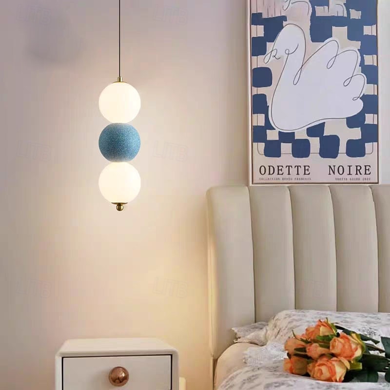 Nordic Pendent Lamp Modern Simplicity Bedroom Bedside Lamp Personalized Creativity LED Restaurant Bar Aisle Chandelier 2025 - $107.99 –P4