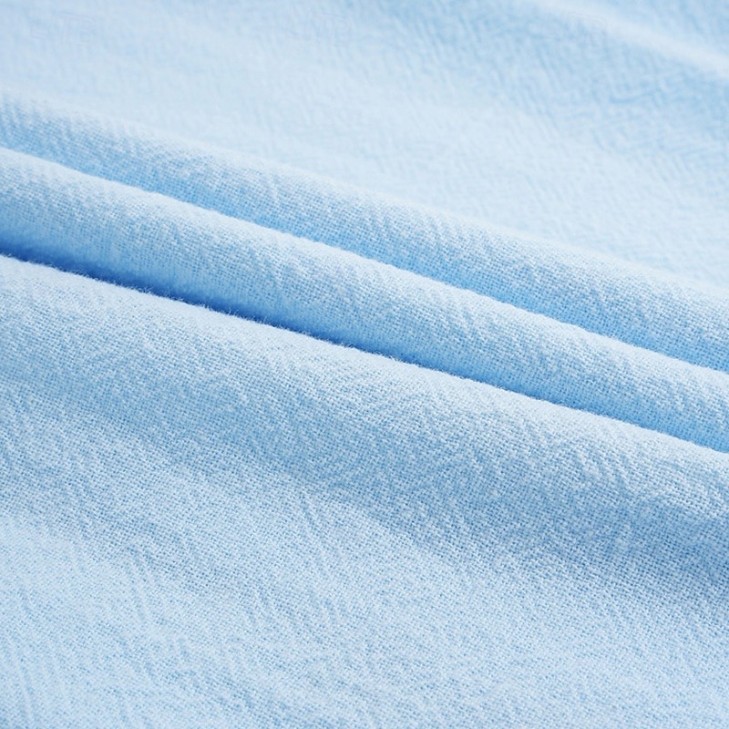 Herren Hemd Leinenhemd Sommerhemd Strandbekleidung Knopfhemd Einfach Urlaub Täglich Weiß Rosa Marineblau Blau Langarm Umlegekragen Sommer Frühling & Sommer Bekleidung 2026 - $25.99 –P7