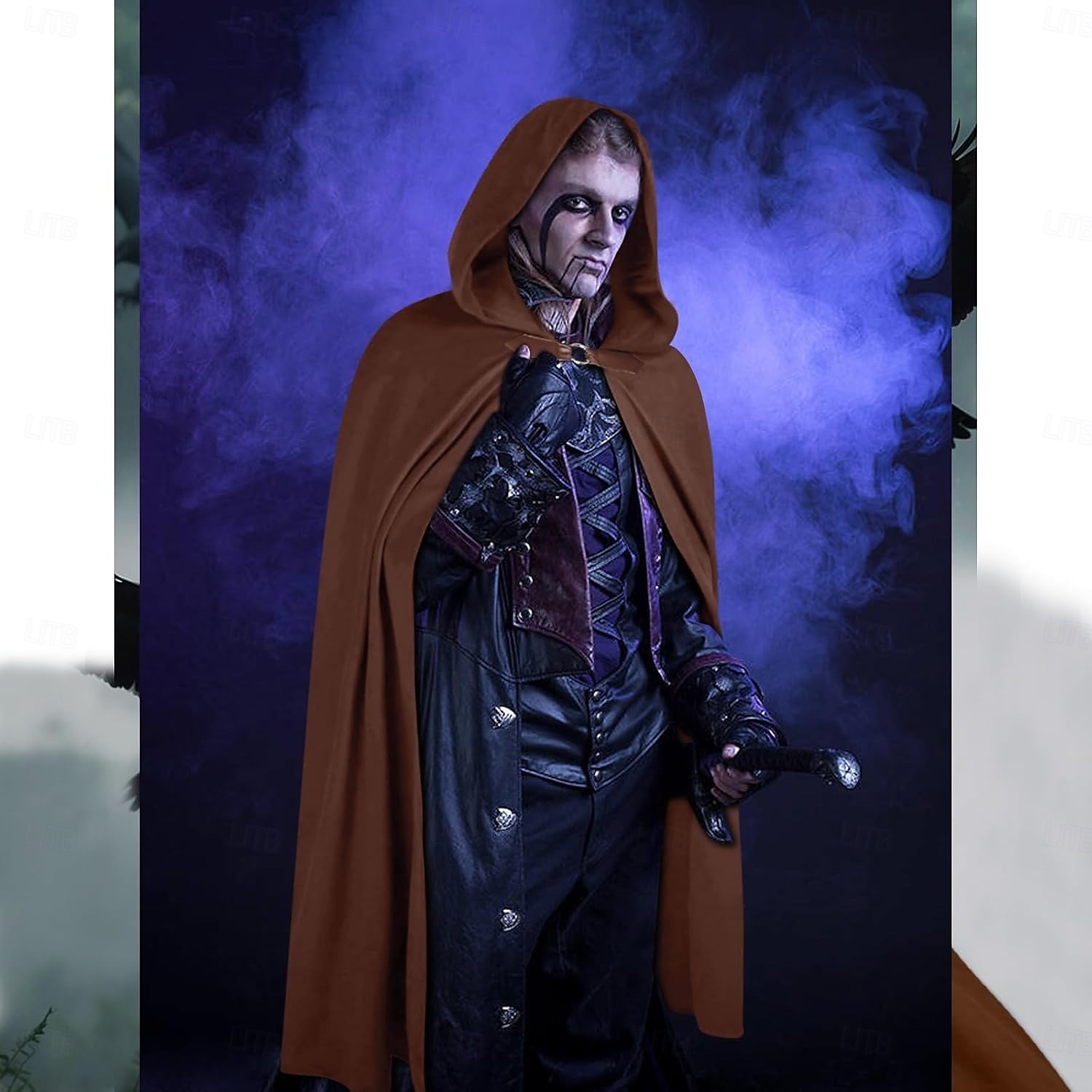 Medieval Traje de sudaderas con capucha Normal Moda Sin Cuello Adultos Adulto Capa Todas las Temporadas 2025 - $14.99 –P13