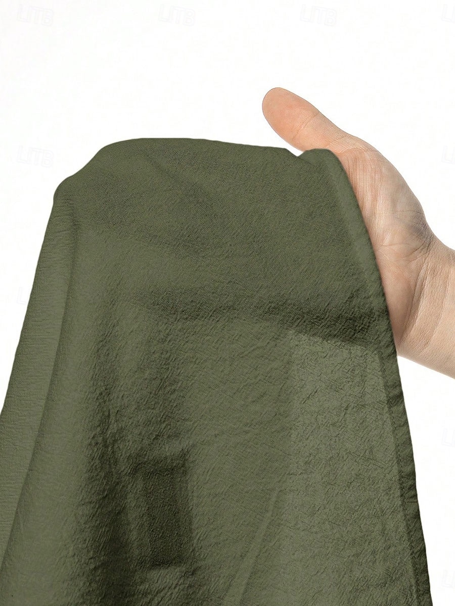 Dame Skjorte Bluse Grafisk Polkadotter Grunnleggende Kortermet Crew-hals Vanlige topper Ferie Knapper Trykt mønster Hvit Navyblå Grønn Sommer Vår 2025 - $25.99 –P4
