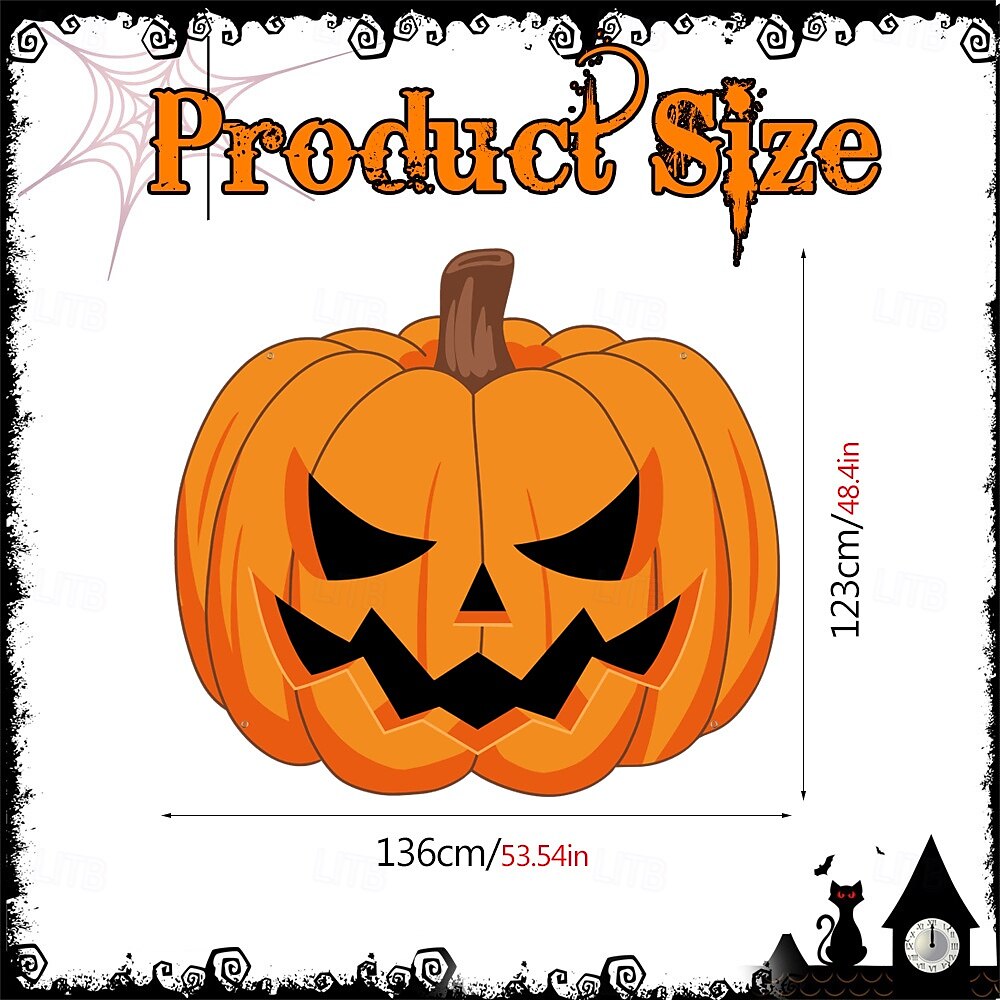 Halloweenská pochoutka do kufru auta, dekorace auta s duchy, halloweenské dekorace, halloweenská látková dekorace auta, halloweenská dekorace do kufru auta, dekorace s duchy a dýní, tapeta na zeď 2025 - $24.99 –P1