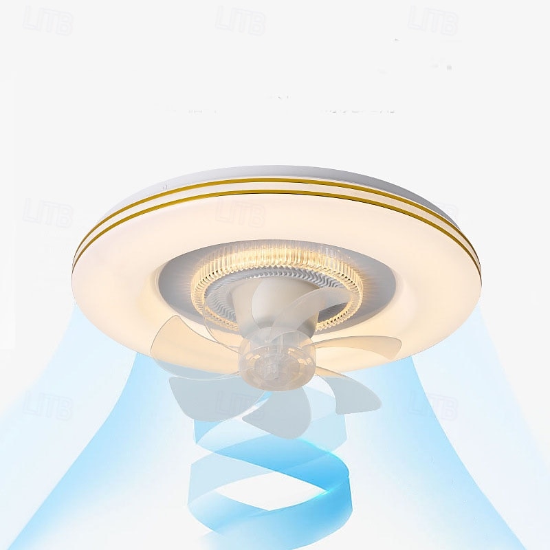 Nordic Ceiling Fan Light Tri Color Lights Ceiling Fan Lamp With Remote Control For Living Room 2025 - $241.79 –P1