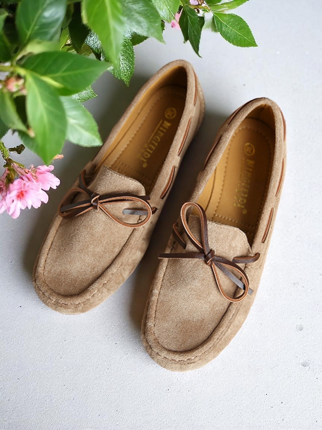 Mocassins pour femmes avec nœud – Flats confortables à enfiler pour la conduite décontractée les balades au jardin les festivals de bière et les pique-niques de printemps de 2026 ? $34.99 –P1