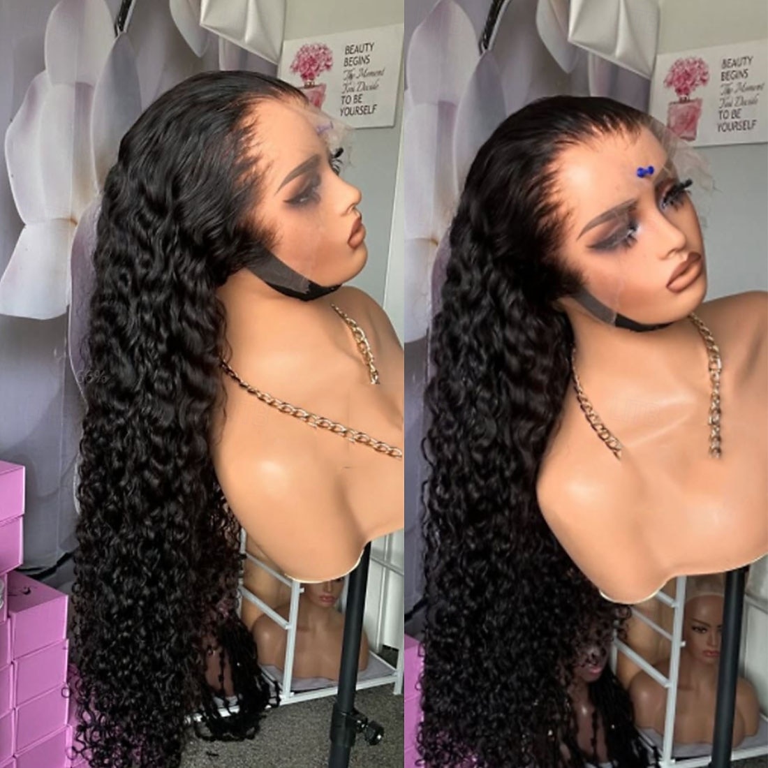 Peruca de cabelo humano remy brasileiro com renda suíça hd real, 5x5, fechamento hd, perucas de cabelo humano ultrafinas com renda frontal hd, com nós descoloridos e pré-arrancados para mulheres de 2025 por $340.59 –P4