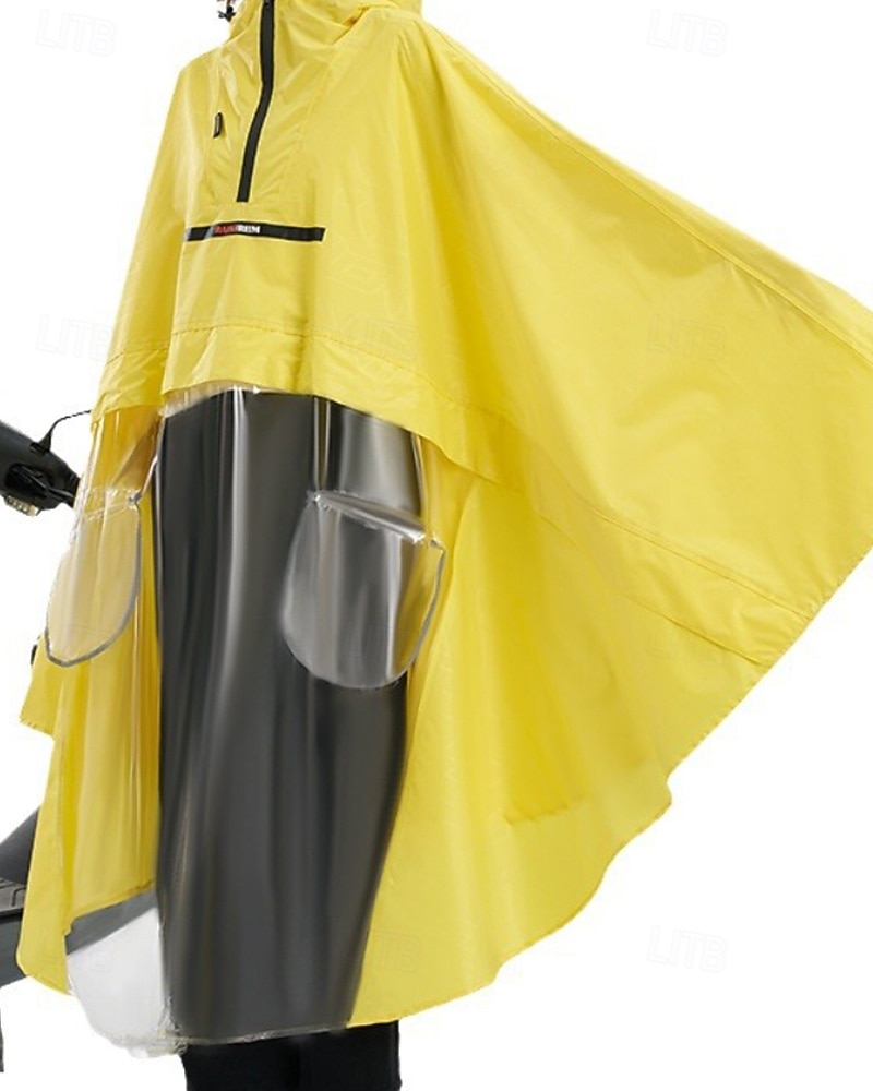 Men's Women's Hiking Jacket Rain Coat Outdoor Waterproof Windproof Quick Dry Lightweight Hiking Outfits Hiking Clothes Autumn / Fall Raincoat Camping / Hiking / Caving Patchwork Black Yellow Pink 2026 - $42.99 –P15