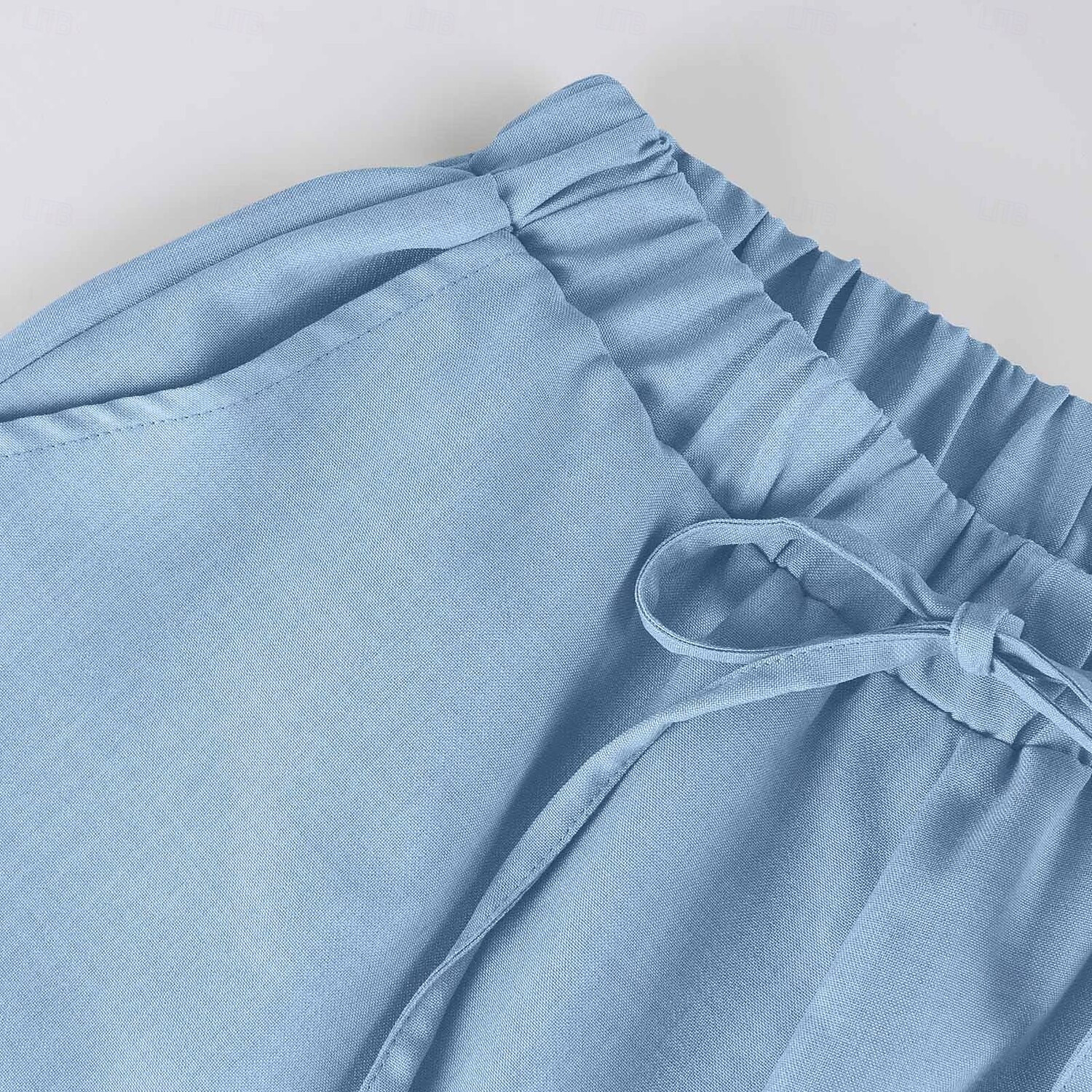Dam EU / US-storlek caprishorts Mode Ledigt Kapris Naturlig Solid färg Plisserad Ficka Trendig Mateial som andas Bekväm Sport Microelastisk Ledigt Dagliga kläder Vin Svart Vit Grön Vår, Höst, Vinter 2025 - $20.99 –P16