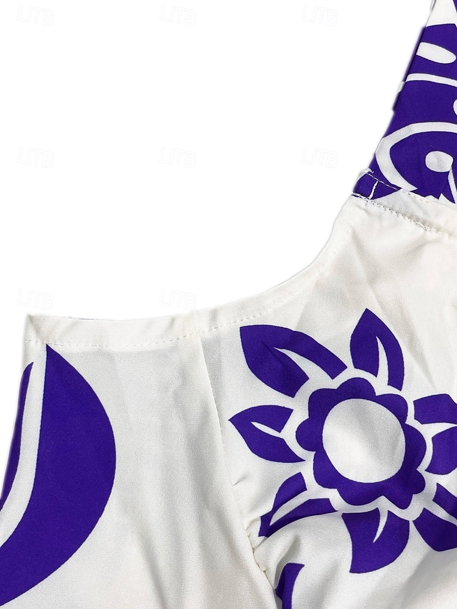 Női Maxiruha A vonalú ruha Slip ruha Szabadság Alkalmi Boho Szabadtéri Alkalmi Normál Virágos Ujjatlan Spagettipánt Sötétkék Medence Lóhere Nyár Tavasz 2025 - $34.99 –P23