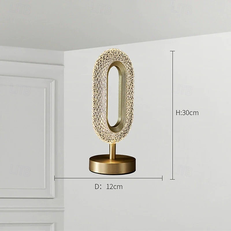 светодиодная настольная лампа, современная, теплая белая, прикроватная лампа, подходящая для гостиной, спальни, офиса, прикроватной тумбочки и книжного шкафа 2026 - $36.99 –P4