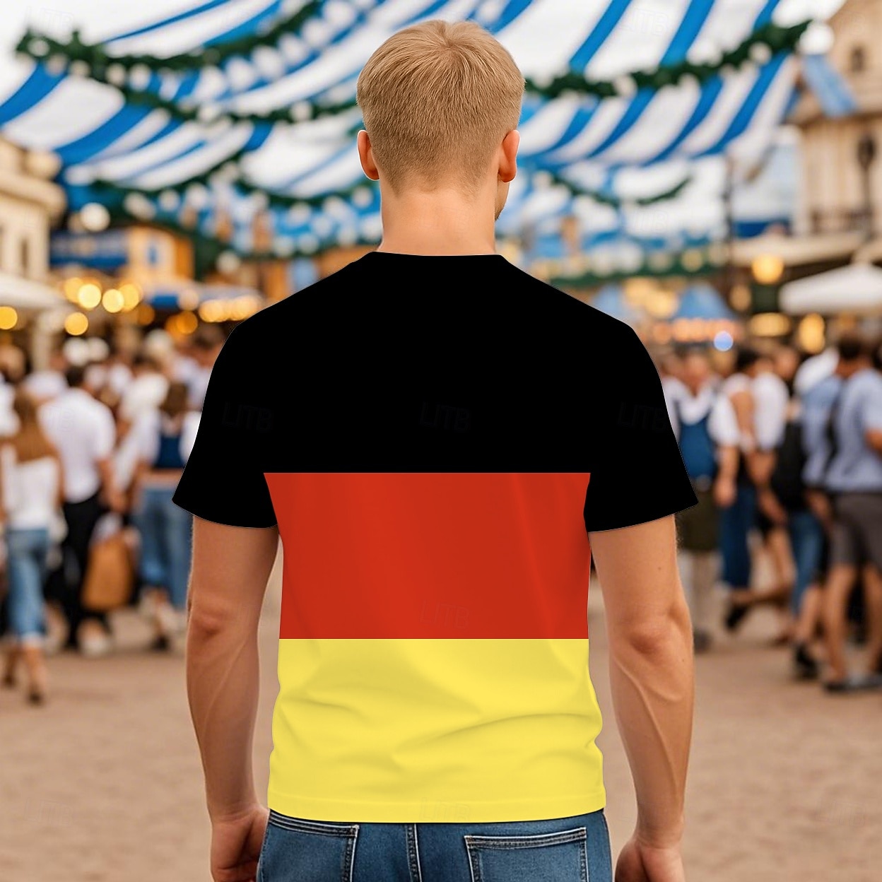 חולצת טי חולצות טריקו לדרהוסן בווארית מינכן German אלפיני חולצת טי גרפי ל בגדי ריקוד גברים מבוגרים הדפסת תלת מימד עבור קרנבל פסטיבל אוקטובר מפלגה 2026 - $17.49 –P6