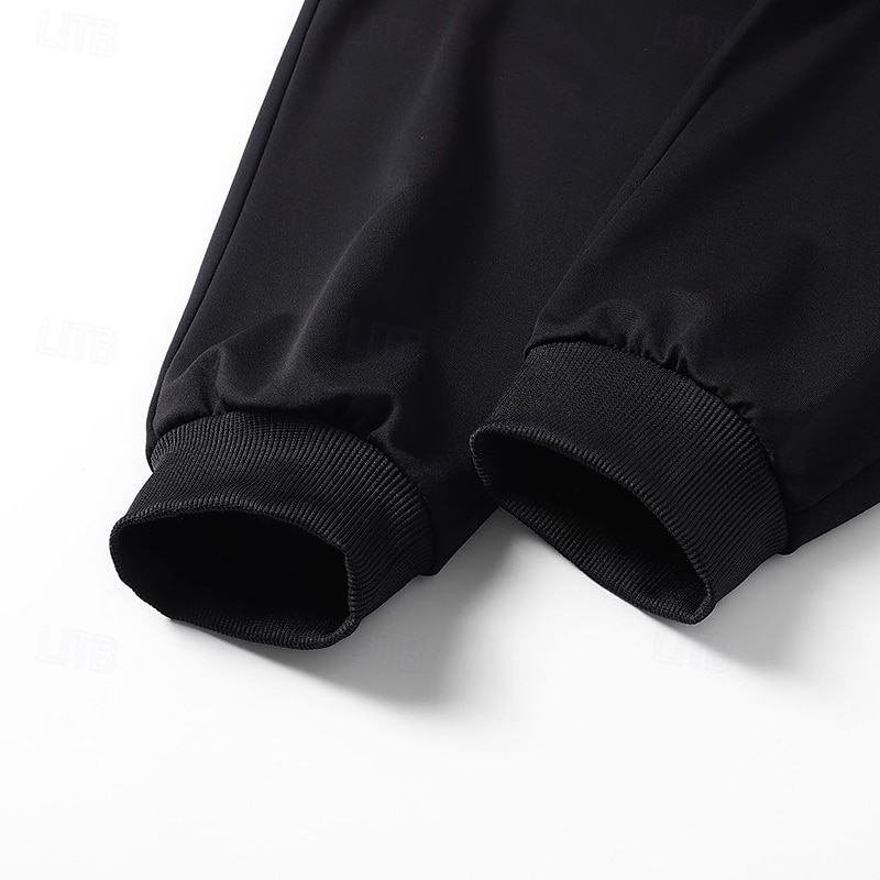 Bărbați Παντελόνι πεζοπορίας Palton de iarnă Pantaloni din lână Pantaloni termici Iarnă Toamnă În aer liber Fit regulat Cald Pantaloni Buzunar Talie elastică Gri Închis Negru Camping / Drumeții 2026 - $25.99 –P9