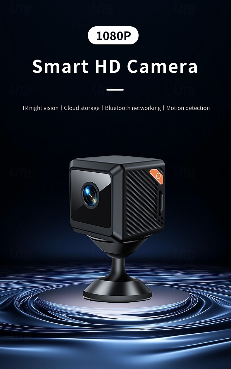 Wireless Surveillance Camera - Two-way Voice Calls Motion Detection Built-in Ap Hotspot No Internet Viewing Required Real-time Home Family And Pet Safety Monitoring 2025 - $35.99 –P1