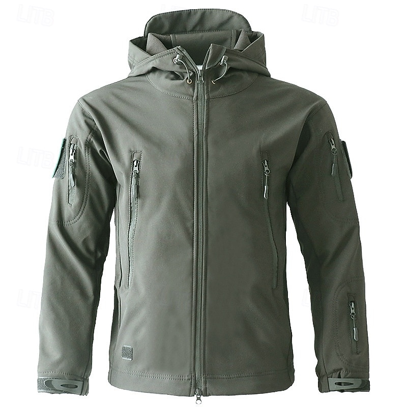 Per donna Giacca da esterno Cappotto invernale Giacca in pile da escursionismo Inverno All'aperto Termico Antivento Giacca in Pile Invernale Nero Mimetico Marrone Verde Cachi del 2025 a $39.99 –P9