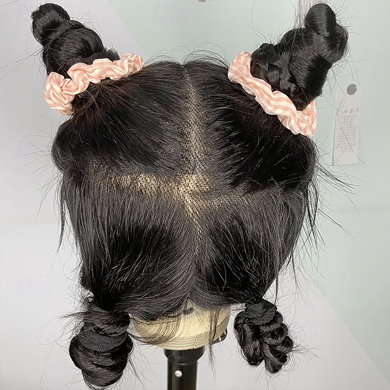 Peruca de cabelo humano liso com renda frontal completa, densidade de 150%, para mulheres. de 2026 por $280.39 –P4