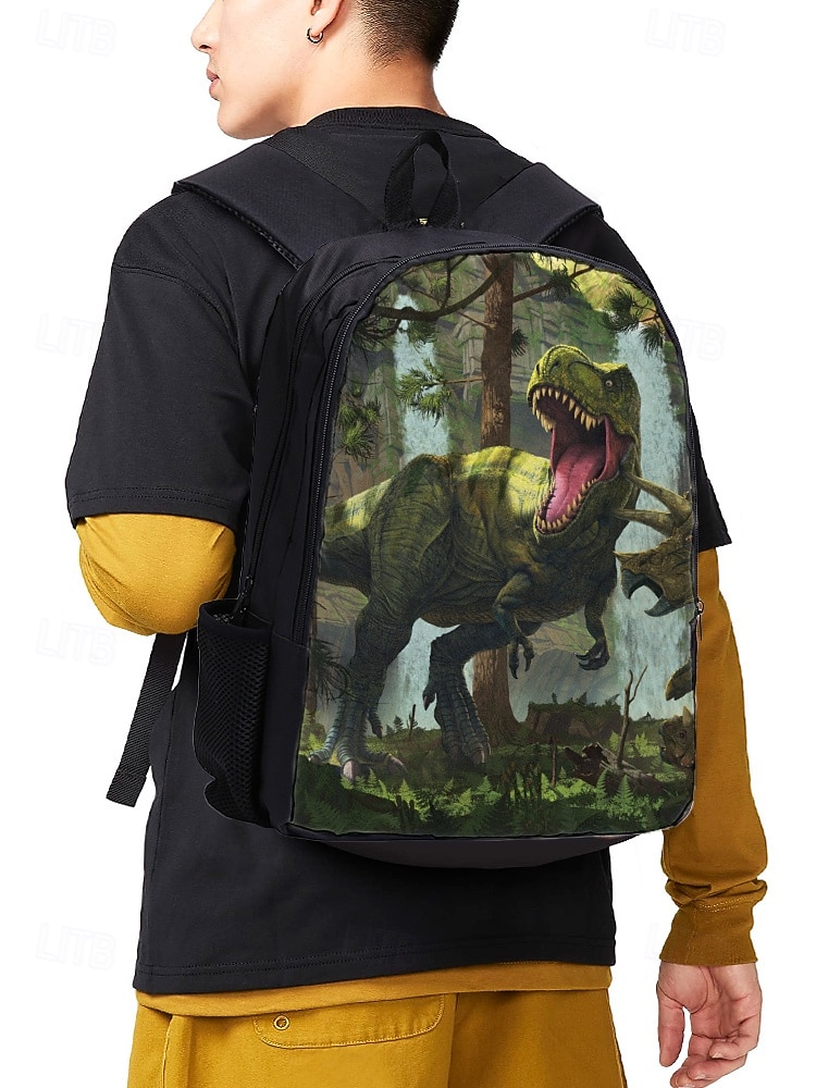 3 darabos dinoszaurusz hátizsák szett gyerekeknek – t-rex mintás iskolatáska uzsonnástáskával és tolltartóval, tartós, könnyű könyvtáska fiúknak és lányoknak, ideális iskolába, utazáshoz és születésnapi ajándékokhoz (Vincent Hie) 2026 - $32.99 –P1