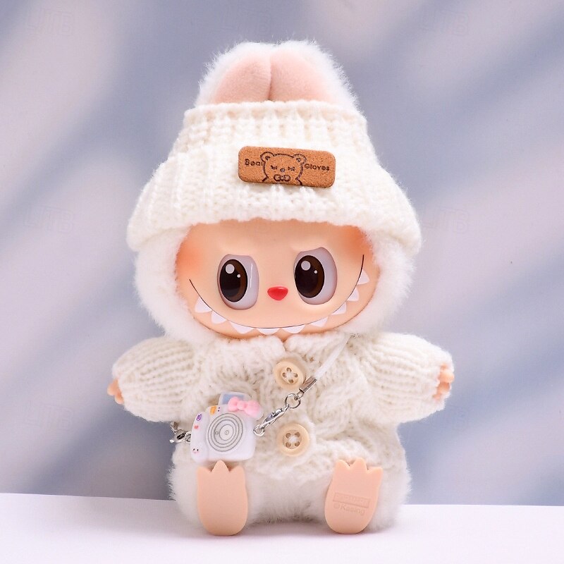 Clothes for 17cm Dolls Fashion Garment Accessories(No Doll) Cute Sweater Suitable for 6.69inch (17cm) Doll Soft Cotton Clothing Replacement 2025 - $16.99 –P3