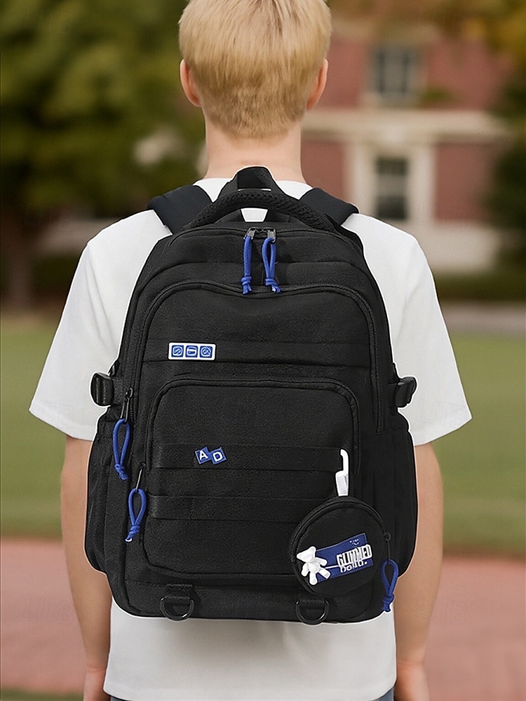 Unisex waterproof school bag, Large capacity multi-compartment school bag, Cute design, Lightweight student school bag, Suitable for middle school and daily use 2026 - $34.99 –P2