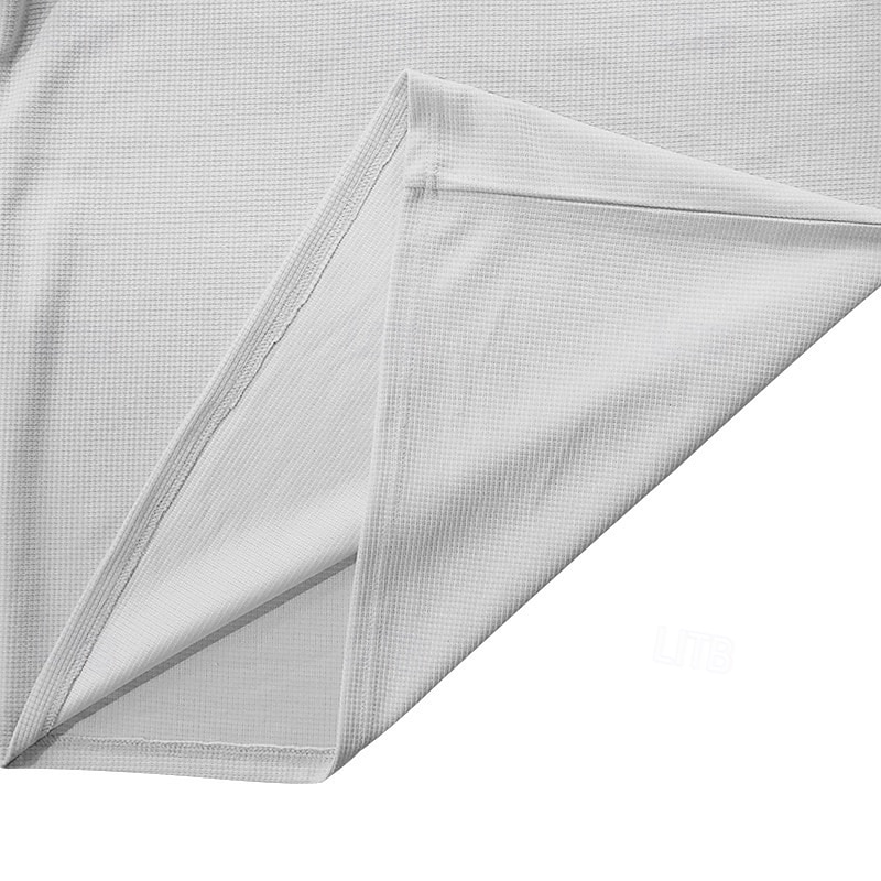 Męskie Bluza Waffle Czarny Biały Niebieski Khaki Jasnoszary Stójka Równina Ściągana na sznurek Sport i turystyka Codzienny Święto Moda miejska Nowoczesne Odzież sportowa Wiosna i jesień Odzież Bluzy 2026 - $25.99 –P10