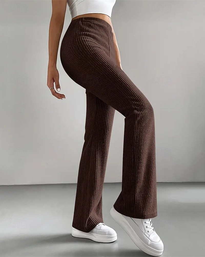 Pentru femei Pantaloni Jambiere Colanți confortabili Casual A face exerciții fizice Lungime totală Talie Înaltă Simplu Talie elastică Respirabilitate Respirabil Strech Vacanță Stradă Purtare Zilnică 2025 - $13.99 –P15