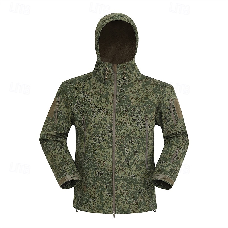 Per uomo Giacca da escursionismo Cappotto invernale Giacca in pile da escursionismo Inverno All'aperto Termico Impermeabile Antivento Giacca in Pile Invernale Giallo Verde Chiaro Verde Cachi del 2025 a $56.99 –P2