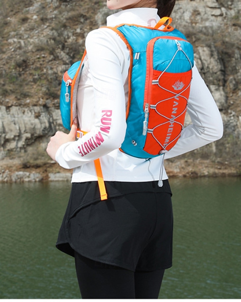 Running Vest Water Pack Hydration Vest Sun Sleeves Reflective Waterproof Quick Dry Polyester for Marathon Hiking Jogging 2026 - $20.99 –P3