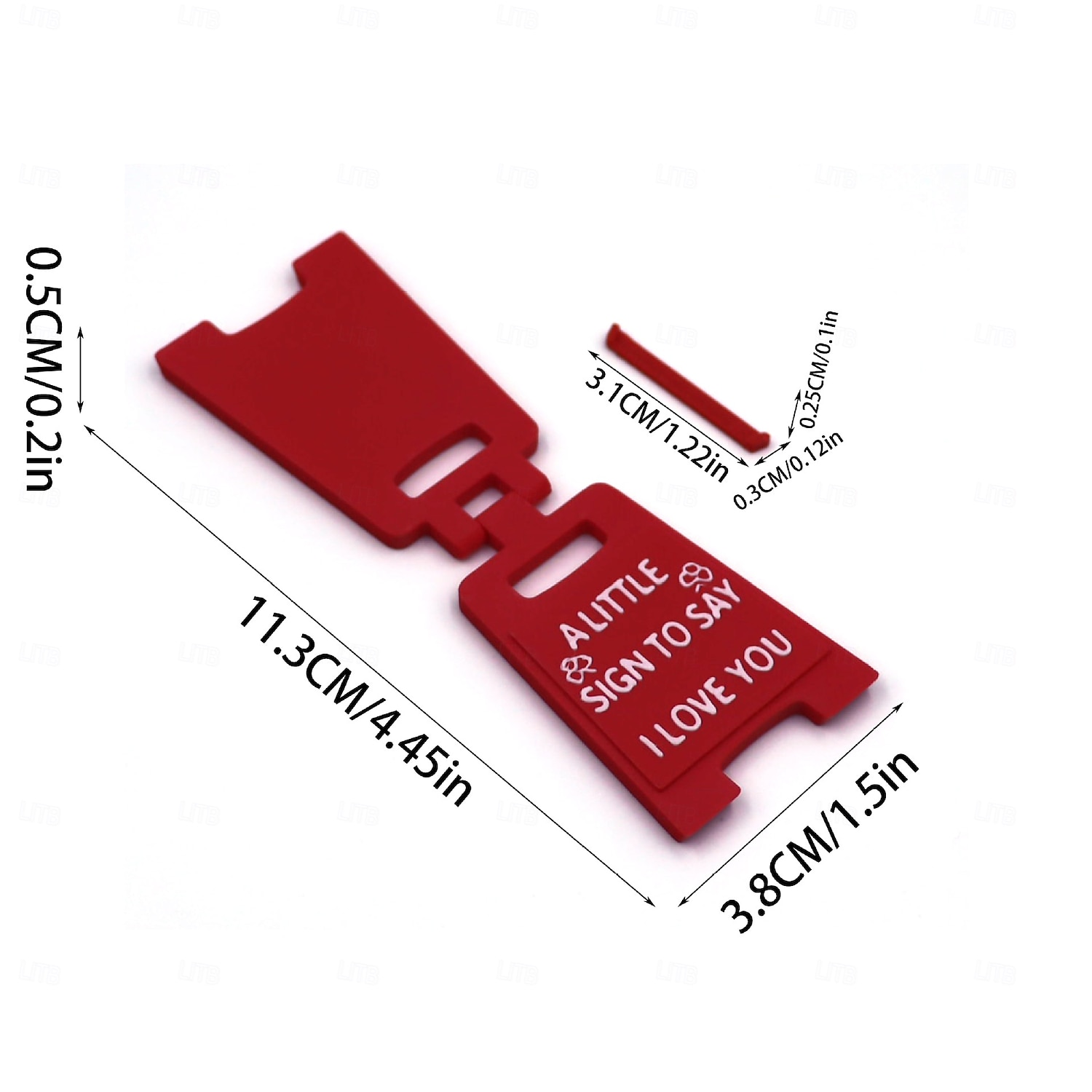 „I love you“-Schild, 3D-gedrucktes Schreibtischdekor, ein kleines Schild mit der Aufschrift „Ich liebe dich“, süßes Mini-Liebesschild als Geschenk zum Jahrestag, Valentinstag, zur Hochzeit oder für 2025 - $6.49 –P9