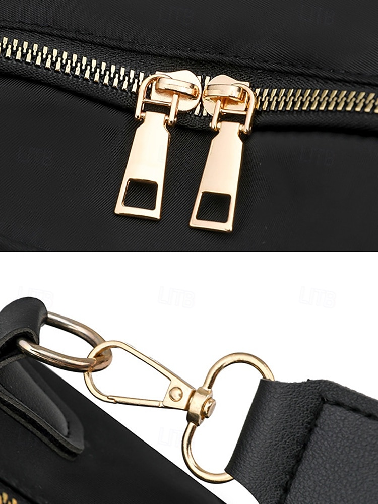 damski wodoodporny pikowany nylonowy plecak - stylowa, lekka torba na co dzień z górnym uchwytem i wieloma kieszeniami do szkoły, pracy, podróży i codziennego użytku 2026 - $32.99 –P9