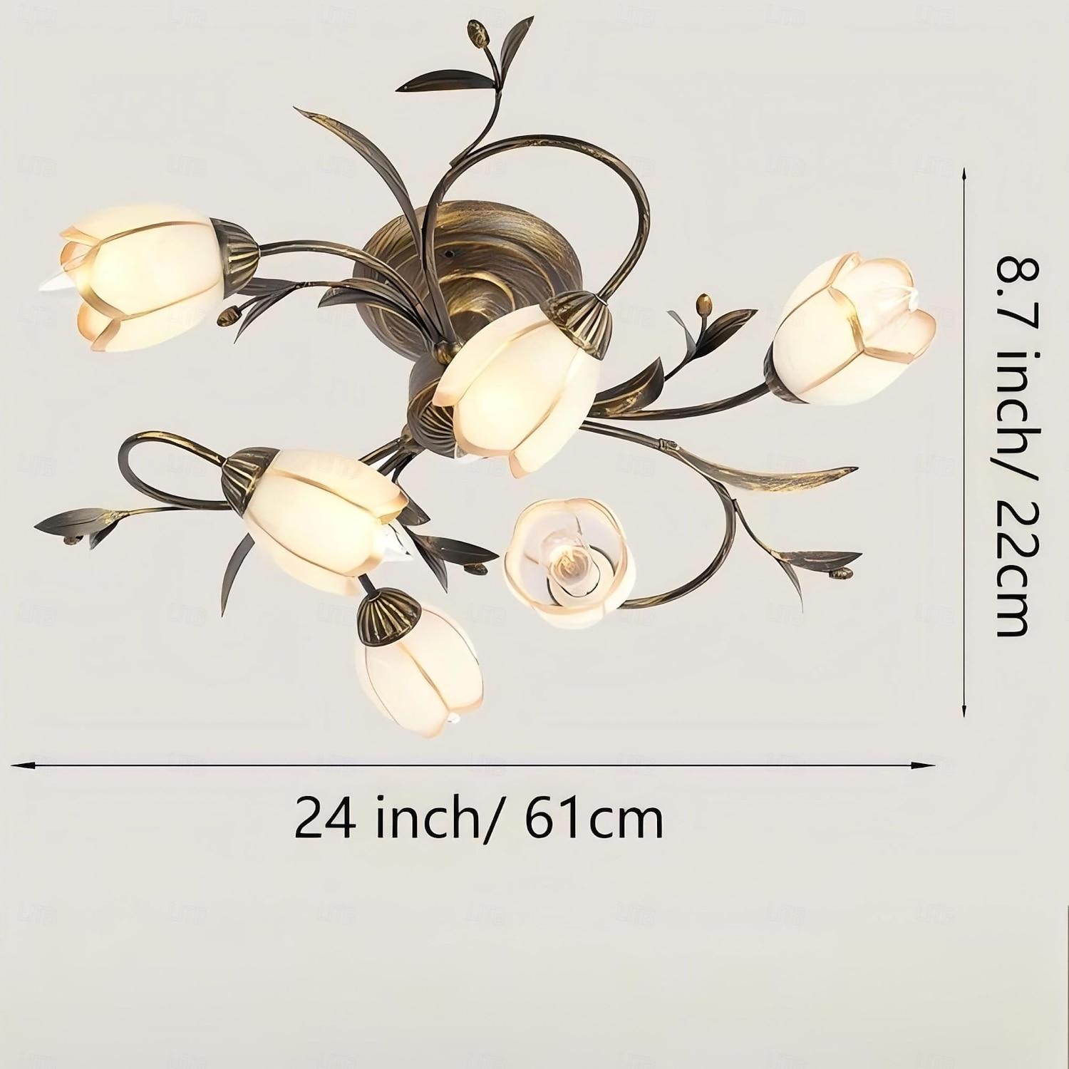 luminária de teto LED branco quente luminária de mesa de cabeceira para salas de estar quartos escritórios de 2026 por $220.19 –P7