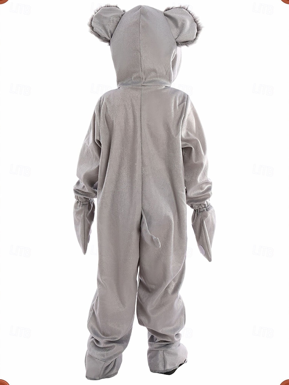 Eventyr Dyr Koala Kigurumi-pysjamas Onesies Cosplay Gutt Jente Barne Ytelse Pedagogisk utkledning Kle deg ut på skolearrangementet Halloween Karneval Verdens bokdag Enkelt karnevalskostyme 2025 - $39.99 –P2