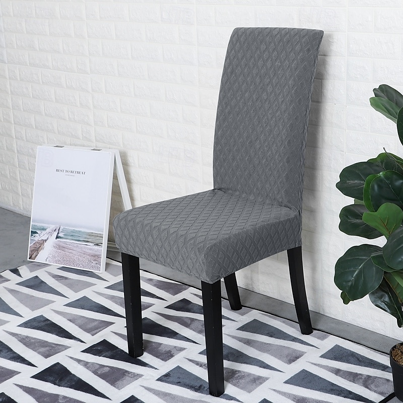Waterproof Dining chair Cover For Home Polar Fleece Fabric Chair Cover Stretch Slipcovers Seat Chair Covers 2025 - $12.49 –P15