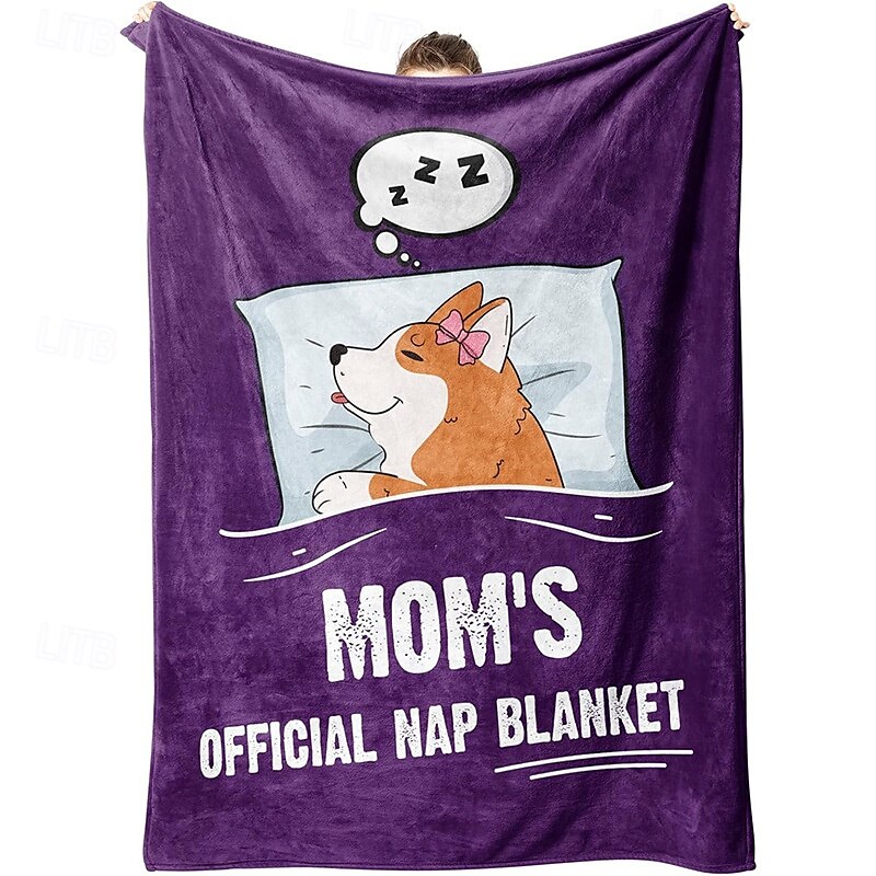 Manta para el día de la madre, una carta para mamá, regalo para el día de la madre, manta suave y acogedora, regalo perfecto para mamá, diseño floral o de corazón, cálida y cómoda 2025 - $19.99 –P7