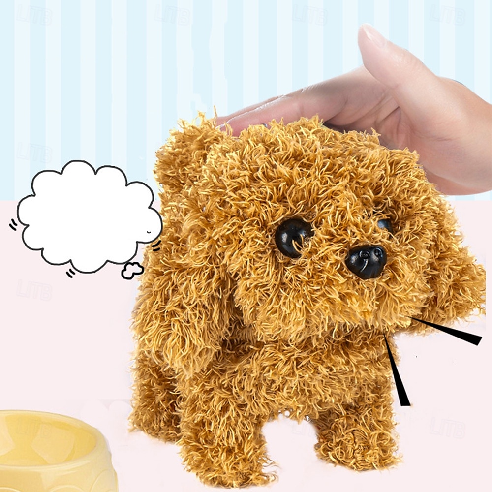 Cane robot, il mio cucciolo robot realistico, giocattolo interattivo per cuccioli che cammina, abbaia, coda di peluche, cane da compagnia per bambini &Giocattolo robotico realistico per adulti che si del 2025 a $23.99 –P14