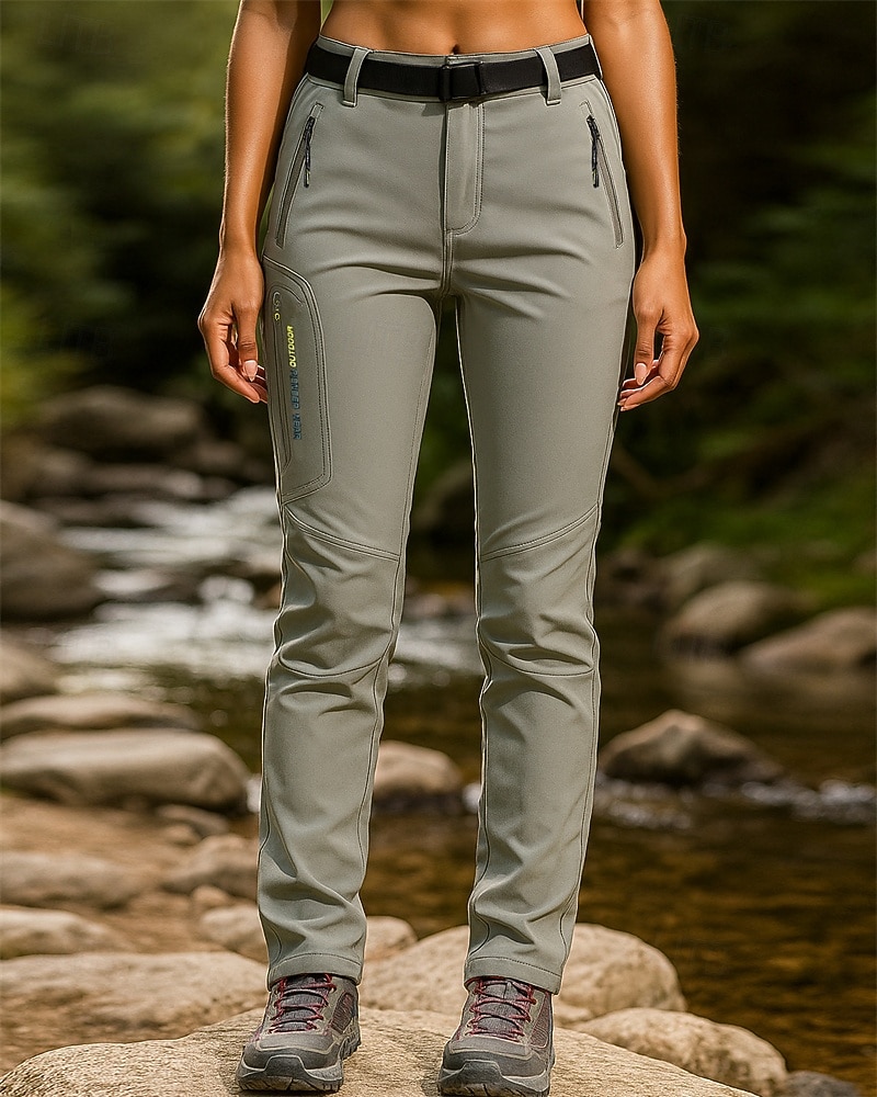 Dames Wandelbroek wandelbroek Buiten Normale pasvorm waterdicht Sneldrogend Lichtgewicht Ademend Broeken / Regenbroek / Overbroek Zak Zwart Paars Kamperen&Wandelen Golf Hardlopen S M L XL 2025 - $28.99 –P4