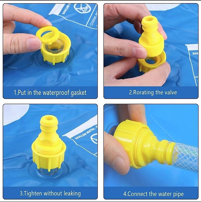 2026年 ペット用ウォータースプレーパッド PVC スクエアウォータースプレーパッド 国境を越えた屋外用ウォータープレイ スクエアペット用ウォータースプレーパッド ウォータープレイパッド  コレクション – $23.99 –P4