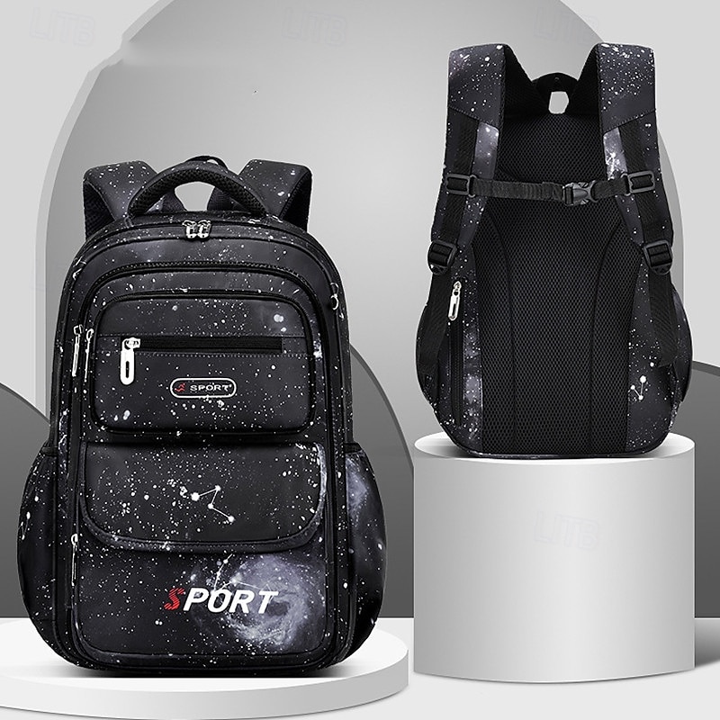 Boys' Fashionable Hundred Schoolbag Large Capacity Waterproof Abrasion Resistant Suitable for Grades 1 to 6 2025 - $20.99 –P11