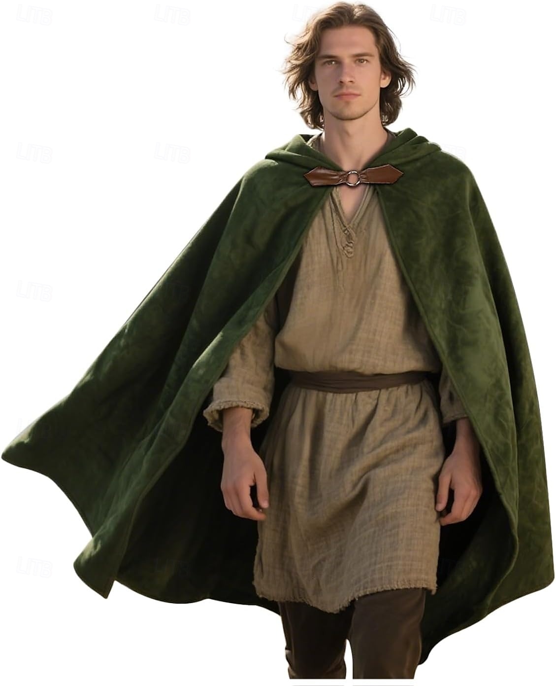 Medieval Traje de sudaderas con capucha Normal Moda Sin Cuello Adultos Adulto Capa Todas las Temporadas 2025 - $14.99 –P1